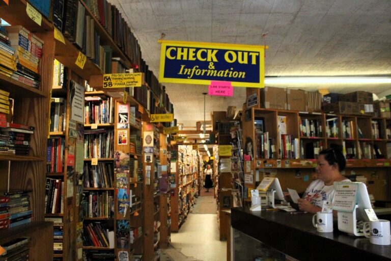 Chamblin Bookmine Checkout Counter